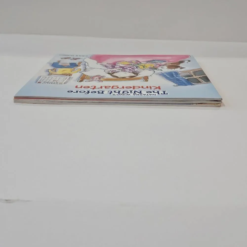 Night Before Valintine's, Thanksgiving, Kindergarten Book Bundle Good Condition